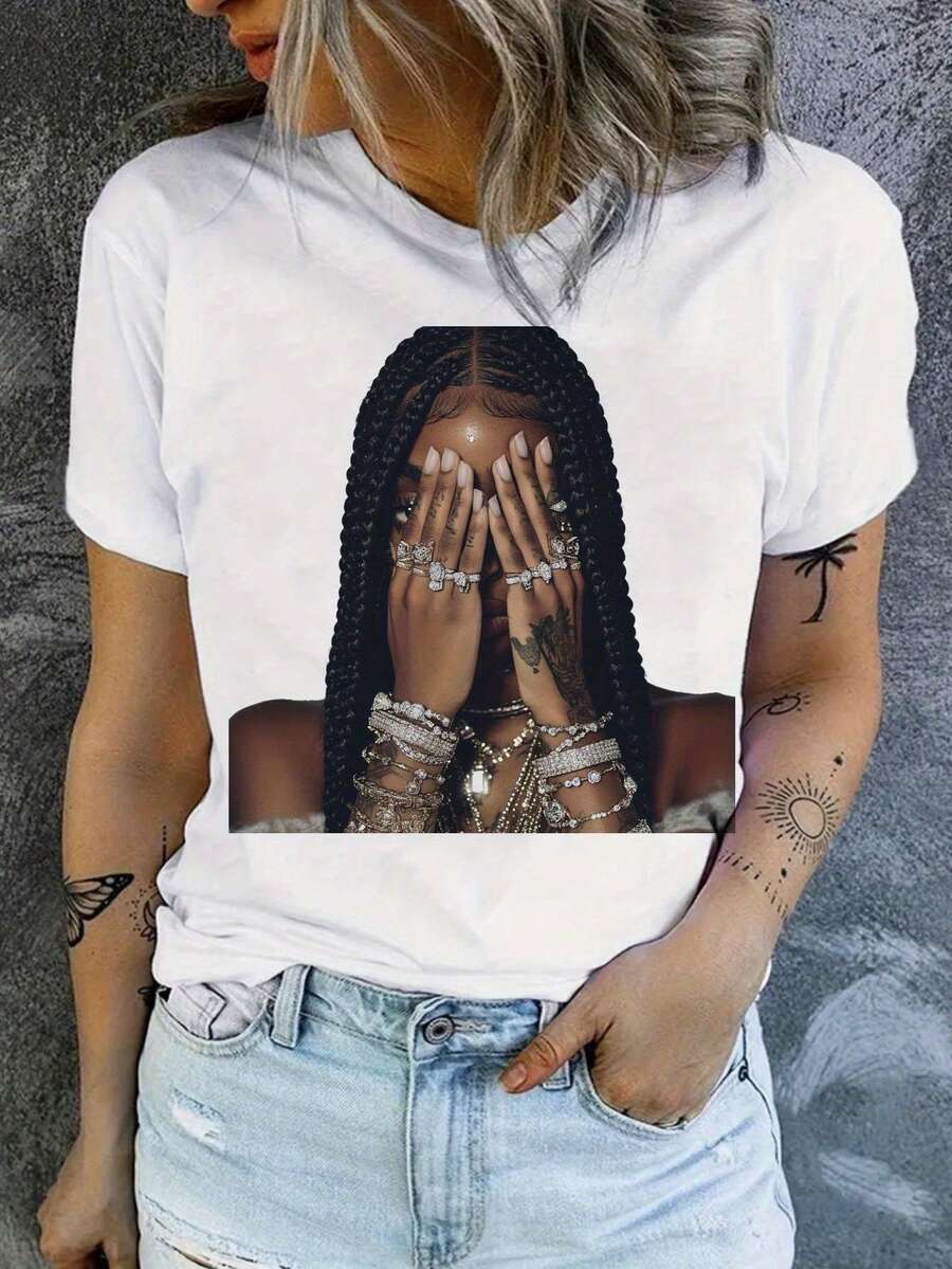 Women T-Shirts - White - View 1