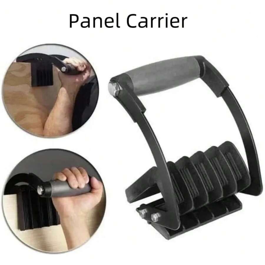 Plywood Handling Rack And Sheet Material Handling Rack; Adjustable Handling Tool For 0-1 Inch Thick Gypsum Board; Ergonomically Designed Gypsum Board Handling Rack