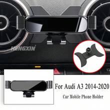 适用于奥迪 A3 S3 8V 2014-2020、A1 Sportback 8XA 8XF 2011-2019、Q2 2019-2022 的重力式车载手机支架、GPS 导航支架、出风口夹式安装配件 - 1個支架+1個底座 - 查看 13