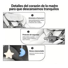 Mecedoras Eléctrica Con Vibracionesúsica Arrullar Bebé - Gris - Ver 5