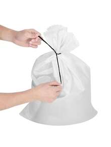 Empty Sandbags, Packs 16x 26 In, Heavy Duty Sand Bags Sacks With Ties, 50lb Capacity Woven Polypropylene Sandbags, Tear-Resistant Resistant Sand Bags Flood Barrier - Default - View 9