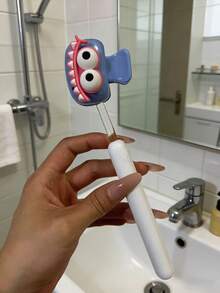4/1pc Funny Big Mouth Toothbrush Holder - Dopamine Color Toothbrush Travel Storage Set - Dustproof Toothbrush Protective Cover, Suitable For Home/Travel Travel Toothbrush Case/Brush Cover - Multicolor - View 8