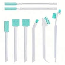 Household Gap Cleaning Brush Set, Small Detail Cleaning Brushes, Gap Cleaning Tool Kit, Suitable For Narrow Gaps, Corners, Window Tracks, Cars, Bottles, Keyboards, Kitchen, Bathroom, Etc. - Multiple Styles - View 2