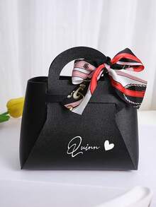 Personalized Wedding Favor Bags, Customizable Name, Bridesmaid Custom Candy Gift Bags, Bridal Party Favors, Wedding Guest Gifts - Multicolor - View 9