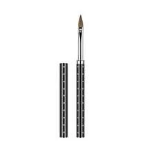 Pincel de Unha Acrílico, Pincel de Unha Diamante Preto, Pincel Acrílico, Pincel de Pó Acrílico, Especialmente Adequado para Extensões de Unhas e Escultura 3D, Inodoro, Adequado como Presente, Viagem ou Uso em Encontros. Adequado para Salões de Unhas e Uso Doméstico, Fácil de Armazenar, Escolha Ideal para Iniciantes e Criações DIY. - Preto - Visão 8