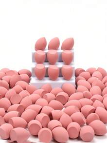 10/20/30/50/100 buah Spons Rias Mini Miring Berbentuk Tetesan Air Mata, Spons Rias Cair, Alas Bedak dan Concealer, Spons Rias Bebas Lateks, Cocok untuk Semua Jenis Kulit, Praktis untuk Riasan Sehari-hari - MultiWarna - View 2