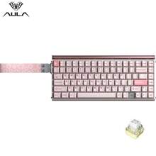AULA Keyboard Mekanik HERO 75 HE Hall Effect, 3 Mode 2.4G/Bluetooth/Berkabel, Tata Letak 75%, Struktur Gasket Hot-Swappable, Lampu Latar RGB, Keyboard Gaming - View 16