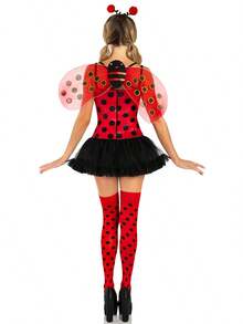 Women Two-Piece Outfits - Red - View 7