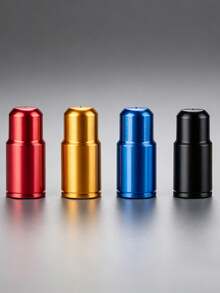 TOSUOD 1pc Aluminum Alloy Valve Stem Cap, Dust-Proof Cover For Mountain And Road Bike French Valve, Universal For Car, Electric Vehicle, Tire Valve Cap, Rust-Proof, Mud-Proof, Sealed Dust-Proof Valve Protection Cap, Wear-Resistant Compact Tire Valve Decorative Protective Accessory For Cycling And Commuting Vehicles - Multicolor - View 8