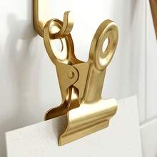 Photo Clips Silver/Gold Suitable For Photos, Labels, Office And Home Decor - B - View 1