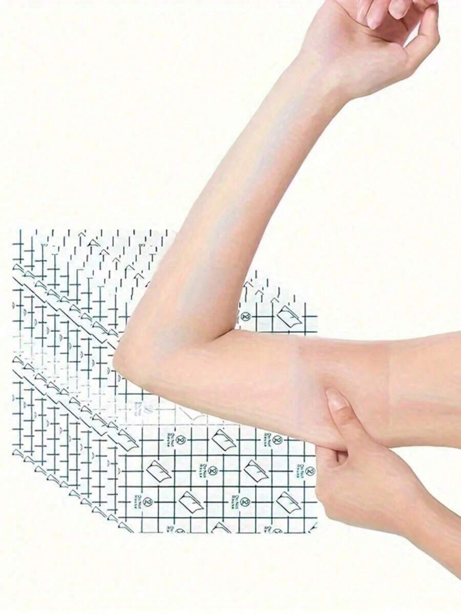 10pcs Invisible Thigh & Butt Lift Tapes, Premium Odorless Plastic Body Shaping Patches, Waterproof Skin-Friendly Ultra Comfortable, Suitable For All-Day Daily Wear, Breathable Odorless Body Firming Patches, Effective Leg & Butt Shaping Design - A - View 1