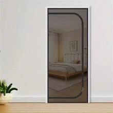 Doorpost Holy Scrolls - Black 100*210cm/39.37*82.68" - View 1