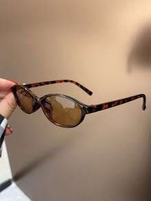 1 Pair New Fashion Glasses For Teenagers, Cute Beach Casual Style, Rich Colors, Suitable For Boys And Girls Daily Wear - Multicolor - View 8