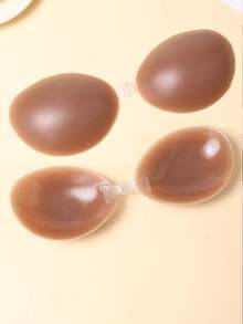 Coffee Brown Silicone Nipple Covers, Non-Slip & Hypoallergenic, Suitable For Weddings And Photography - Coffee Brown - View 7
