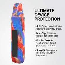 VapeSMOD New Xlim 3ultra Protective Case Compatible With OXVA Xlim 3ultra Anti-Slip Anti-Drop Anti-Collision Anti-Fingerprint Silicone Cover Protective Case Anti-Slip Shell - Multicolor - View 15