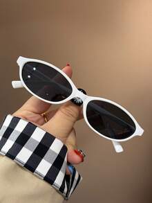 1 Pair New Fashion Glasses For Teenagers, Cute Beach Casual Style, Rich Colors, Suitable For Boys And Girls Daily Wear - Multicolor - View 3