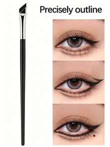 14/5/1pc Precision Eye Makeup Brush Set, Soft Fiber Angled Eyebrow Brush And Ultra-Fine Eyeliner Brush, Multi-Purpose For Eyebrow Filling, Winged Eyeliner And Eyeshadow, Portable Compact Makeup Tool, Create Charming Eye Makeup, Ideal Travel Gift For Women And Girls - Multicolor - View 7
