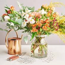 Flower Frog Stainless Steel Wire Floral Arrangement Tool Flower Cap Decorator Reusable Floral Grid Support (Silver, 4.5, 6 Cm) - 1PC - View 4