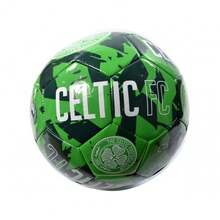 Celtic FC Graffiti Football - Green/Black/White - View 3