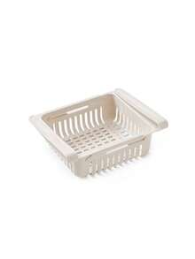 Caja de almacenamiento colgante expandible para refrigerador, contenedor de almacenamiento de frutas, verduras y huevos, estante organizador de refrigerador - Multicolor - Ver 8