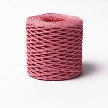 1pc/100g Fiber Paper Craft Rope Ribbon/Packaging Paper Rope, Handmade For DIY Decoration Gift Wrapping, Kraft Paper Craft Packaging Paper Line, Gift DIY Supplies Bouquet Decoration - One Size Fits All - View 28