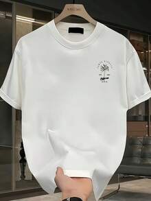 Men's Fashion T Shirt - White - View 2