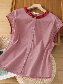 Women Tops - Red - View 2