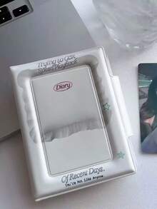 1 pieza Soporte de tarjeta PVC con diseño de copo de nieve INS, grosor reforzado de 3 pulgadas, álbum de fotos de 1 bolsillo para fans de ídolos, álbum de fotos de cámara instantánea - copo de nieve - Ver 15