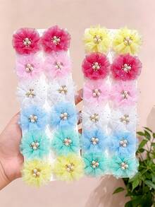 4/8 Stücke/Set Rosenrote künstliche Plumeria Haarspangen, frische florale Seitenclips, süße Haarzubehör - geeignet für Mädchen und Frauen, einfach atmosphärische Frisuren kreieren, perfekt für Strandurlaub, Reisen, tägliches Pendeln, Abschlussfeier Fotos - Verschiedenfarbig - Übersicht 13