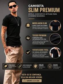American Ribbed Fitted Shirt Gringa Slim T-Shirt - Blanco - Ver 6
