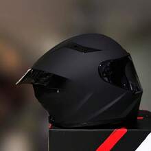 Motorcycle Helmets - Negro1 - View 3
