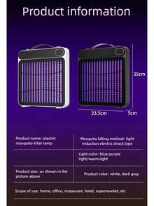 Mosquito Killer Lamp Insect Fly Trap Camping Lantern Electric Mosquito Swatter Outdoor Insect Killer Repellent - Multicolor 1 - View 11