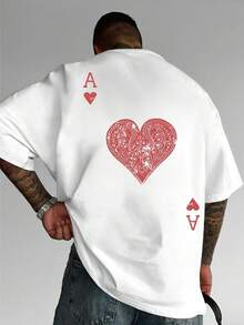 Men's White T Shirt - 白色 - 查看 2