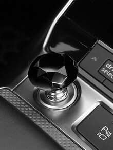 1 pieza Pegatina decorativa de cristal protector para botón de arranque de un toque del interior del coche - A - Ver 3
