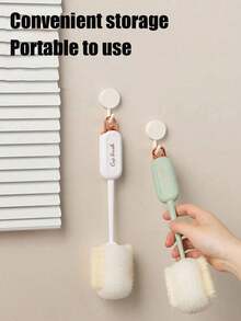 1-30pcs No-Drill Plastic Adhesive Hooks, Wall-Mounted Towel & Clothes Hooks For Bathroom, Bedroom Door, Data Cables, Bags, Clothes, Kitchen Sundries - Multicolor - View 3