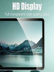 2pcs HD Tempered Glass Screen Protector Film, Compatible With Samsung Galaxy Tab S7/S8/S9/S10/S10FE/ MatePad/Honor/ 10.9 Pro Air 2025 2024 11-Inch, Anti-Explosion Anti-Scratch Bubble-Free Auto-Adsorption Protective Film, Suitable For Office/Drawing, Compatible With Apple Pencil - Clear - View 5