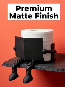 Creative Human Figure Toilet Paper Holder Cute Toilet Paper Holder Bathroom Organizer Interesting Home Decor Bathroom Accessory For Bathroom Bedroom Living Room Bathroom Essential Accessories Gifts For Friends Family Hostess - Multicolor - View 7