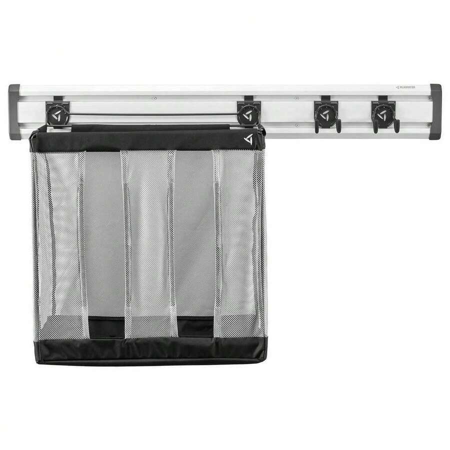 Gladiator GAKT48SLGY 48'' GearTrack Sports Garage Wall Storage Kit W/2-Hooks & Ba - New - D - View 1