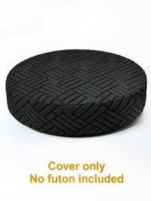 1PC Solid Color Futon Cover Soft Round Stool Seat Covers Stretch Tatami Floor Cushion Slipcover For Living Room Hotel Lounge Decor - Multicolor - View 9