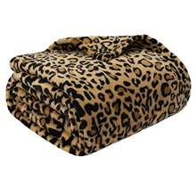 150cm x 200cm, Cheetah - PAVILIA Cheetah Fleece Throw Blanket Cheetah Leopard Animal Print Flannel Blanket for Bed Soft Velvet Lightweight Microfiber Blanket for Bed Couch Sofa 150cm x 200cm - Marrn - Ver 3