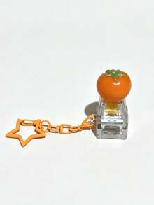 Creative Single-Key Simulated Fruit Keychain, With Cute Cartoon Designs. A Gift Accessory For Friends. - Multicolor - View 15