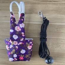 Traje de vuelo para entrenamiento de pájaros loros con estampado floral aleatorio para exteriores - Ver 13