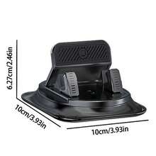 LCARS Car Phone Holder, One-Hand Operation, Anti-Slip & Shockproof, Dedicated For Navigation - Z01 [Carbon Fiber Version] - View 2