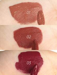 PUDAIER Soft Matte Velvet Lip Glaze, Tahan Air dan Tidak Lengket, Hasil Akhir Bedak Lembut, Cokelat Nude Alami, Tahan Lama dan Tidak Meninggalkan Noda, Cocok untuk Pemakaian Sehari-hari, Pernikahan, dan Kembali ke Sekolah - 01 - View 6