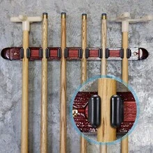 10個壁掛式固定夾，塑膠製，適用於斯諾克球桿與釣竿收納 - 彩色 - 查看 3