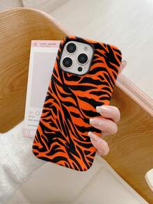 Capa de Telefone Personalizada Vintage com Estampa de Leopardo, Zebra e Camuflagem de Filme Compatível com iPhone 17 Pro Max Apple 16/15/14/13/12/11/AIR Estilo Streetwear Ultra Fina Corte de Precisão Cobertura Total Resistente ao Desgaste À Prova de Choque Capa Rígida - Invólucro de filme 2 em 1 - Visão 5