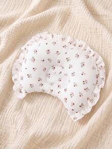 1pc Baby Pillow, Size 17*26cm, Soft Gauze Fabric, Suitable For Newborns And Infants - Cute Design Gauze Ruffle Baby Pillow, Perfect Sleep Gift For Girls. Suitable For Daily Use. - Multicolor - View 12