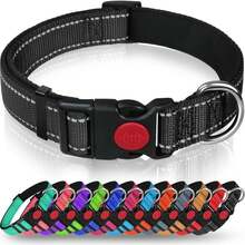 High Reflective Dog Harness Collar Leash Set, Adjustable Thickened Oxford Fabric Vest With Front And Rear Control Handles, Anti-Pull Anti-Choke Design, Durable And Comfortable Pet Gear, Suitable For Outdoor, Small Medium Large Dogs, Multiple Sizes Available - Multicolor - View 8