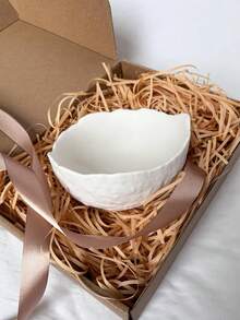 1件不對稱收納碗矽膠模具，創意極簡 DIY 蠟燭杯石膏模具，家居裝飾與禮品飾品環氧樹脂模具，手工藝鑄造模具，藝術裝飾石膏模 - 白色 - 查看 7
