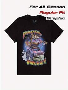 Men Sports Tees & Tanks - 黑色 - 查看 1
